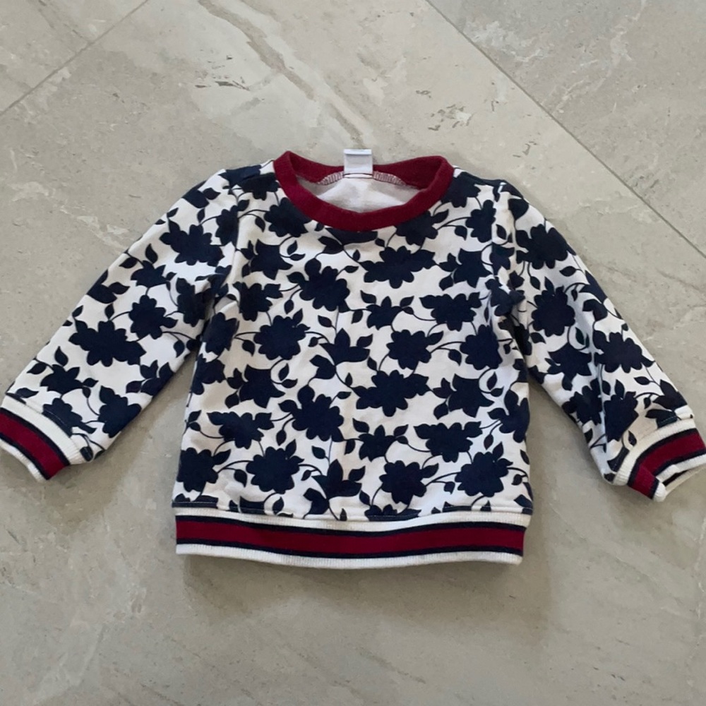 Janie and Jack long sleeve cotton shirt.